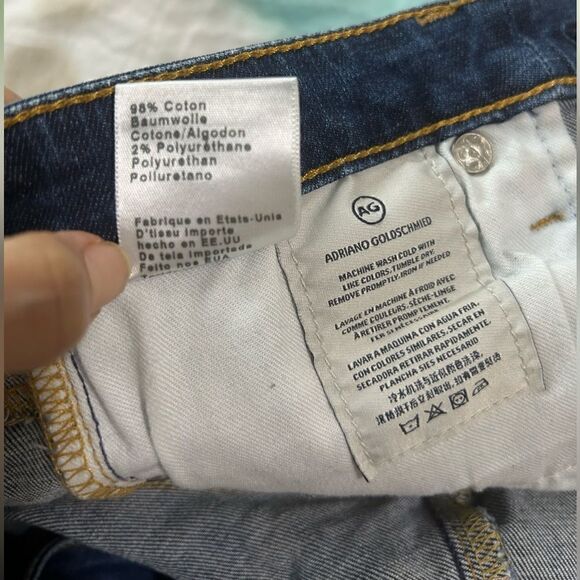 Adriano Goldschmied The Legging Ankle Raw Hem Skinny Jeans - Picture 12 of 13